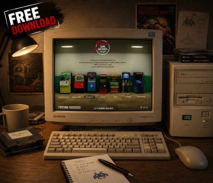 Soviet Game Machines free simulator screen