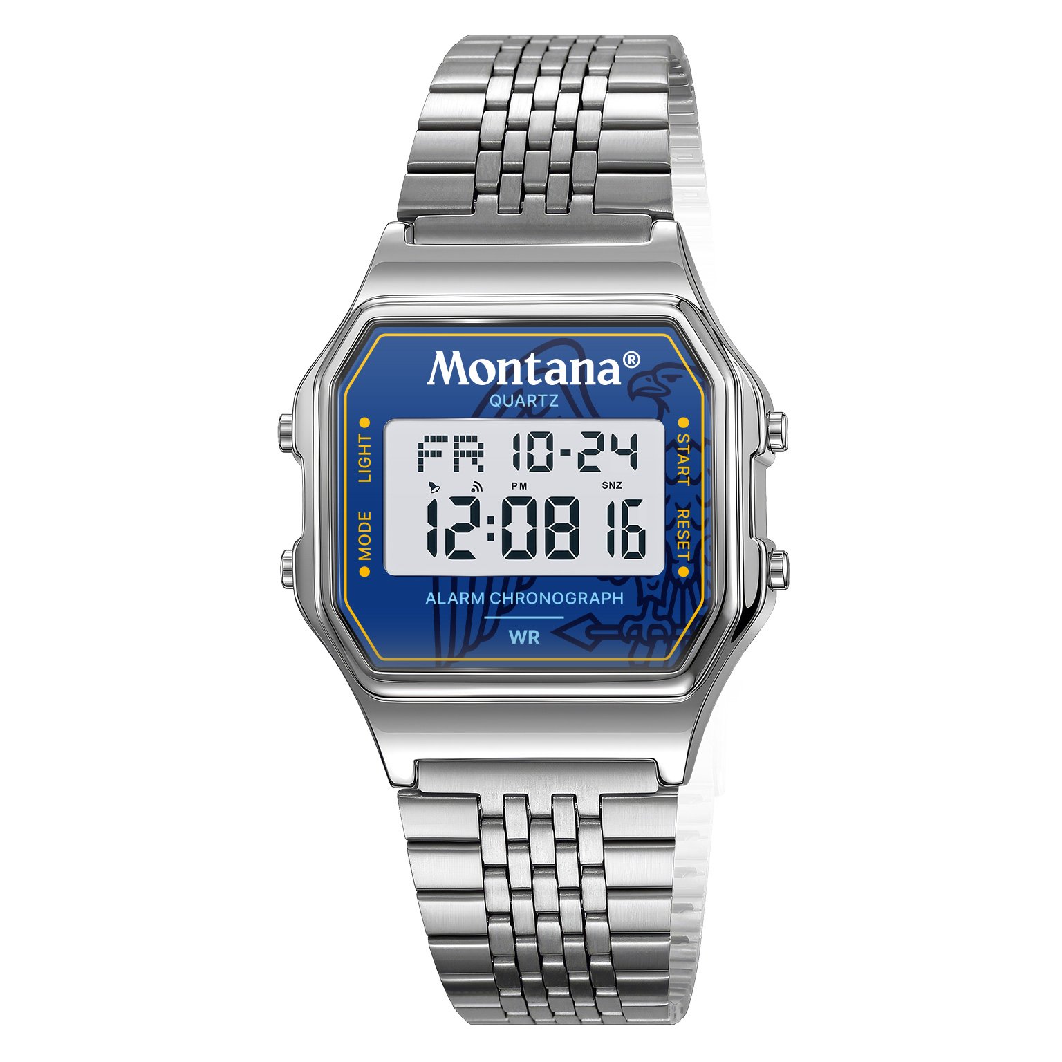 Montana Blue Eagle — Digital Wristwatch