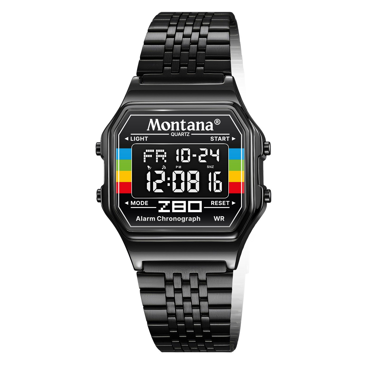 Montana Z80 Black — Digital Wristwatch
